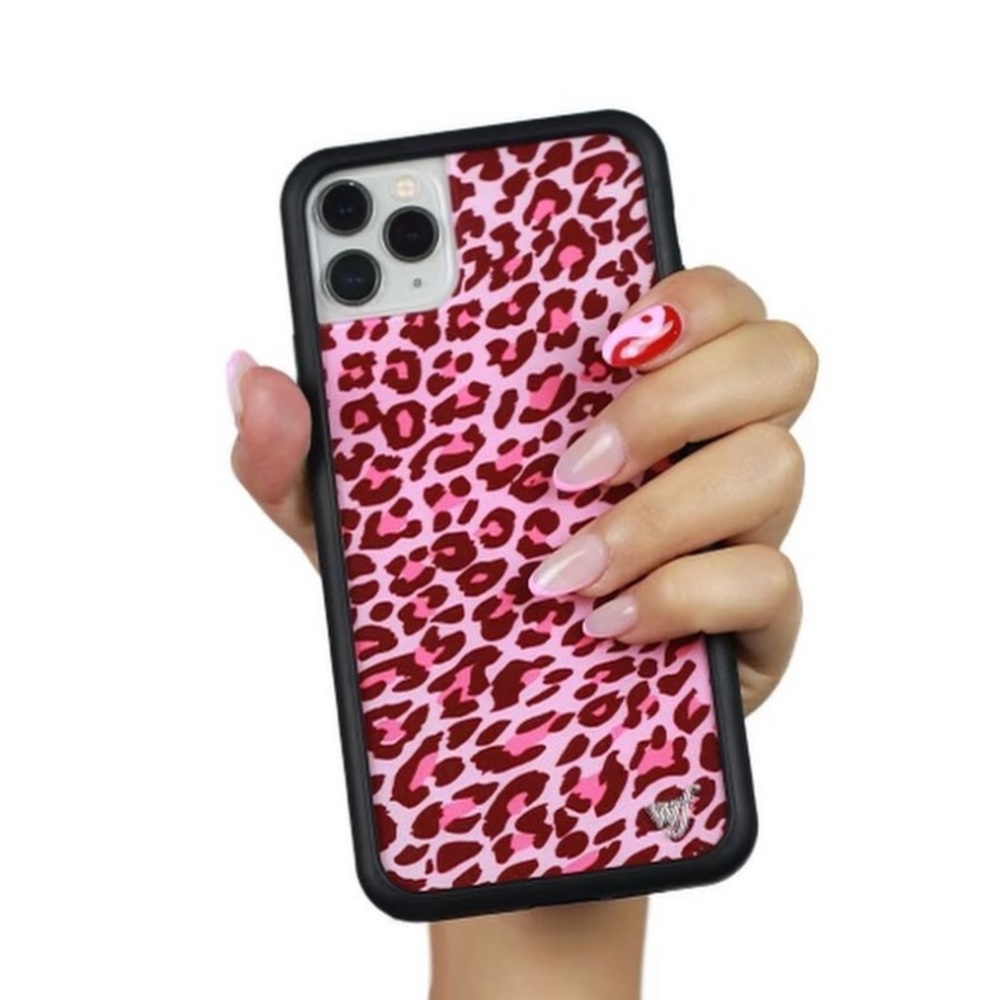 Wildflower Pink Leopard iPhone 11 Case